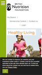 Mobile Screenshot of nutrition.org.uk