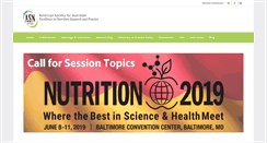 Desktop Screenshot of nutrition.org