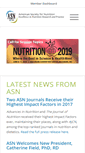 Mobile Screenshot of nutrition.org